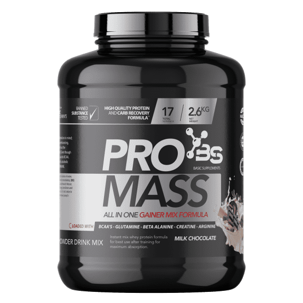 basic supplements pro mass gainer 26kg milk chocolate