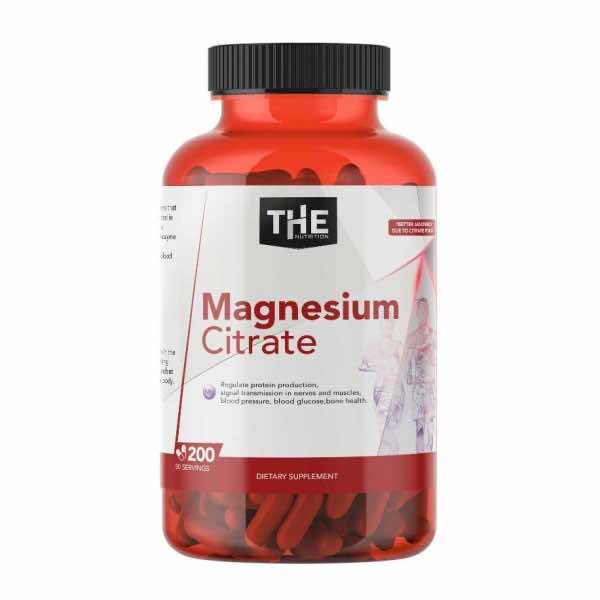 magnezijum citrat 200 kapsula the nutrition
