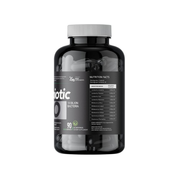 Basic Supplements GUT BALANCE -PRO-probiotic 90 VEGAN CAPSULE - sastav