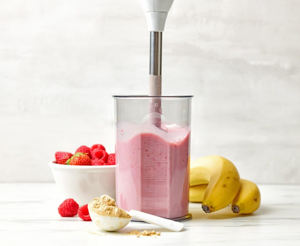 whey protein blender