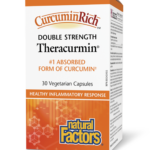 CurcuminRich™ Double Strength Theracurmin®, Natural Factors, 30 kapsula